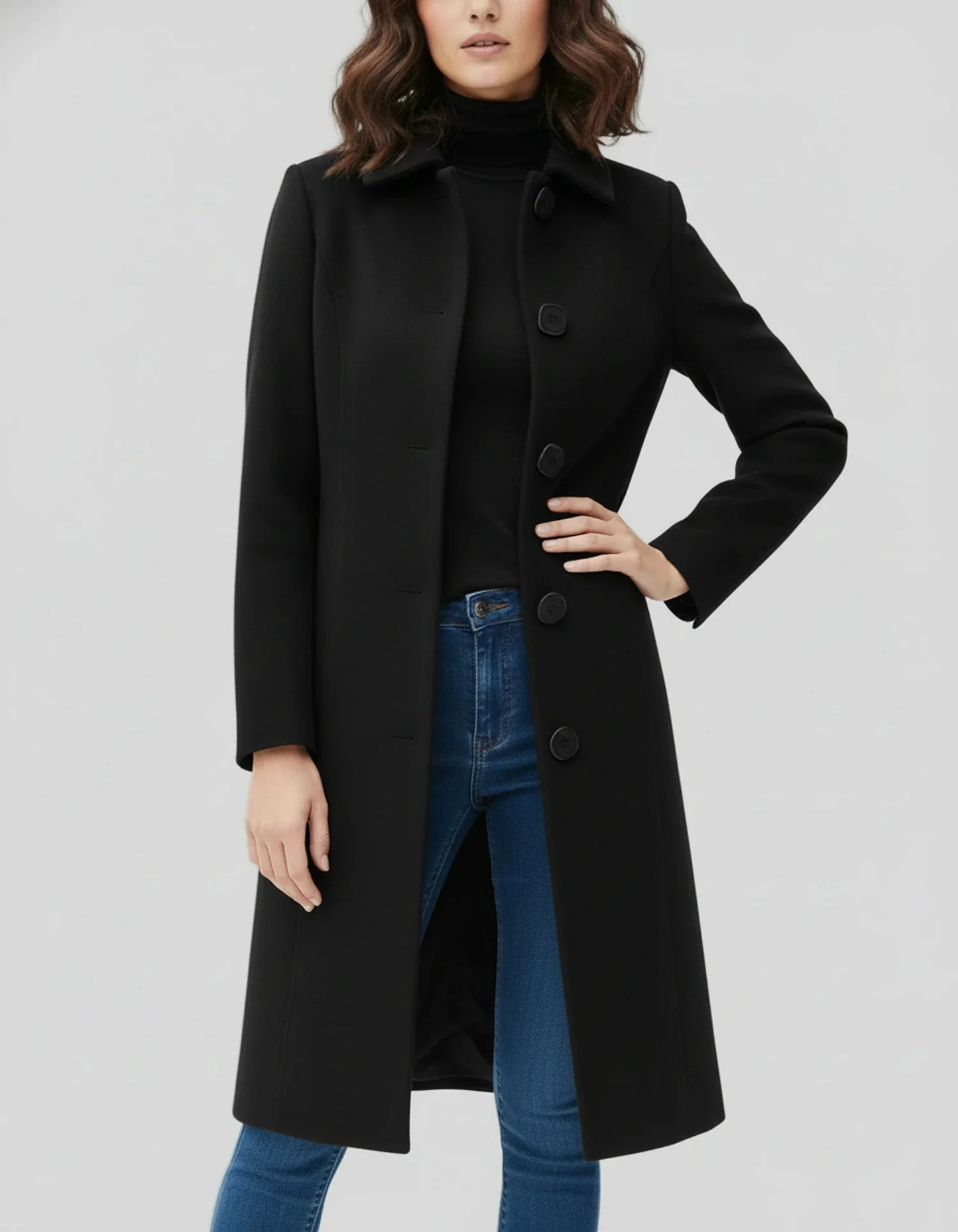 Josephine | Women's Single Breasted Winter Trench Coat